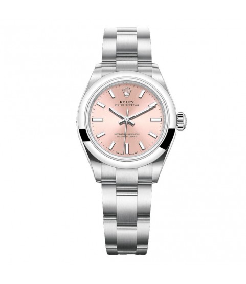 New Rolex Oyster Perpetual 276200 lady watch with pink dial 28mm 2023