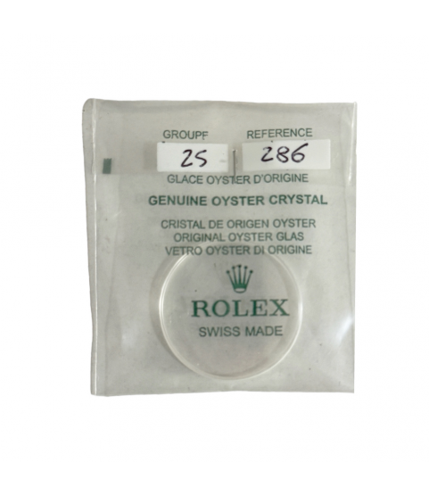 New Rolex Sapphire crystal glass 25-286 old model 14060, 14000, 14010, 14208