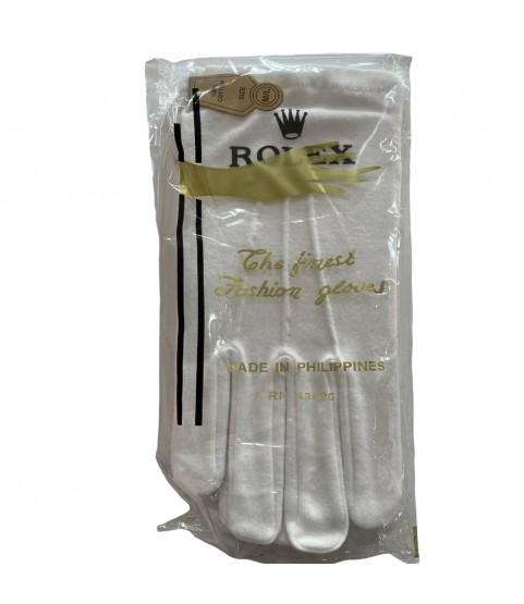 New Rolex white presentation gloves M/L