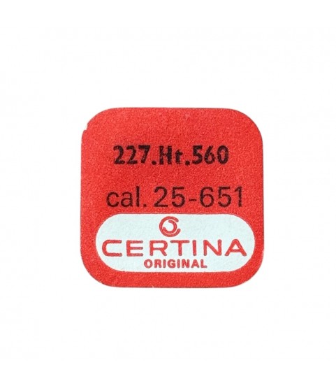 New second wheel part HT. 560 for Certina cal. 25-651, part 227