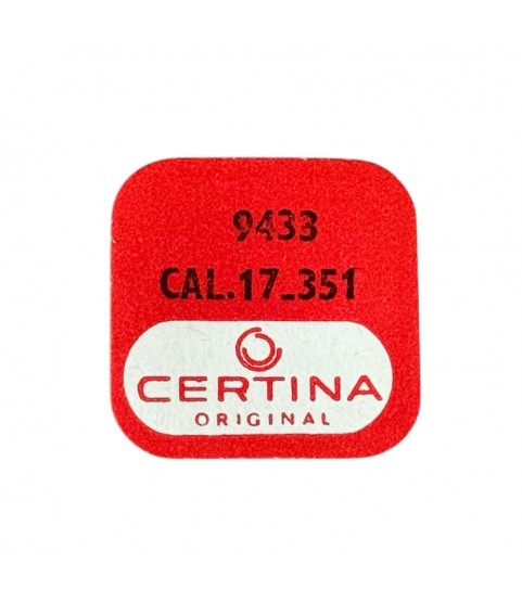 New spring parts for Certina cal. 17-351, part 9433