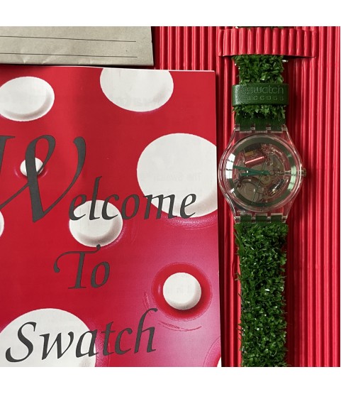 New Swatch Garden Turf The Swatch Club 1997 watch New Swatch Garden Turf The Swatch Club 1997 watch
