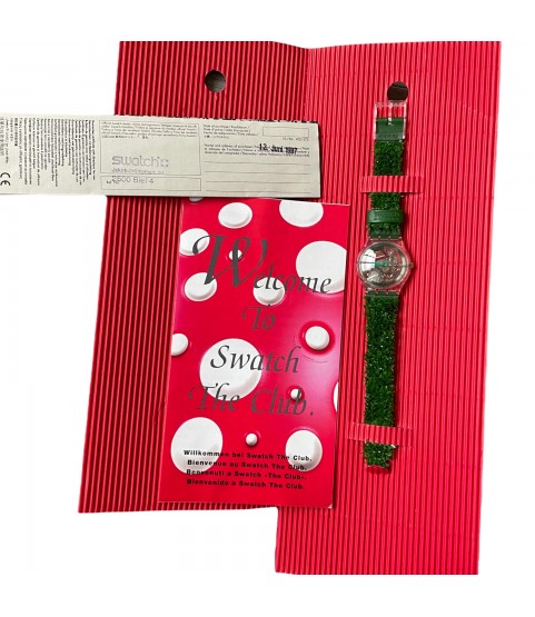 New Swatch Garden Turf The Swatch Club 1997 watch