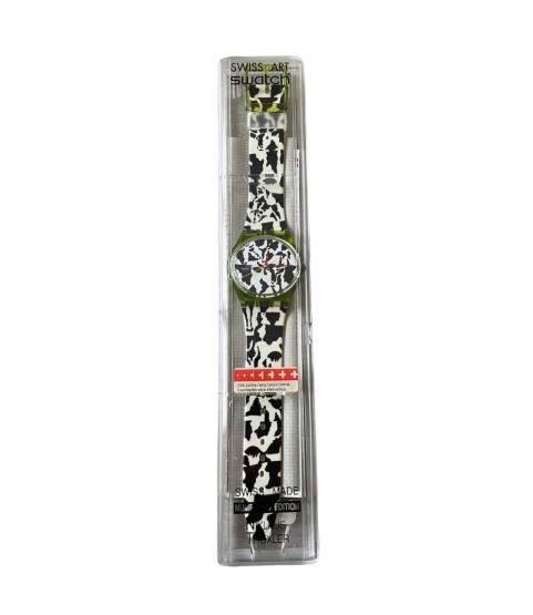 New Swatch GZ 117 limited edition Niklaus Troxler watch 1991 New Swatch GZ 117 limited edition Niklaus Troxler watch 1991