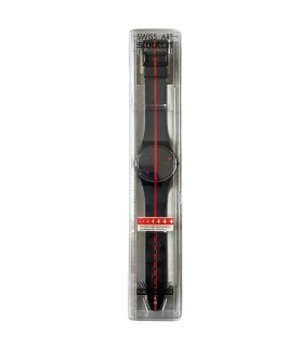 New Swatch Rouge Sur Blackout watch GZ119 1991