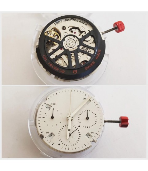 Tag Heuer chronograph movement caliber 02