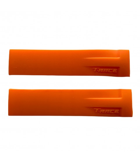 New Tissot T-Race orange silicon rubber watch strap 21mm T04841