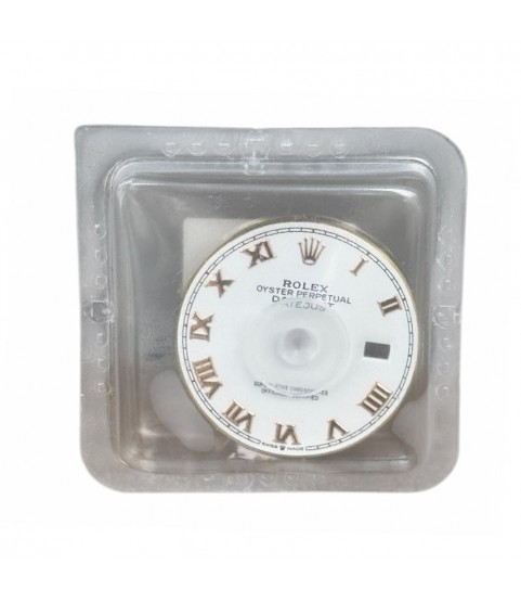 New white roman dial for Rolex Datejust 126231 Everose gold, 36mm
