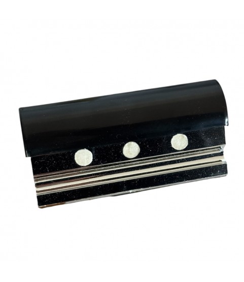 Oil block stand chrome plated with four oil cups watch tool