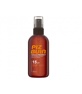 Piz Buin Tan & Protect Tan Accelerating Oil Spray SPF 15 3 x 150ml