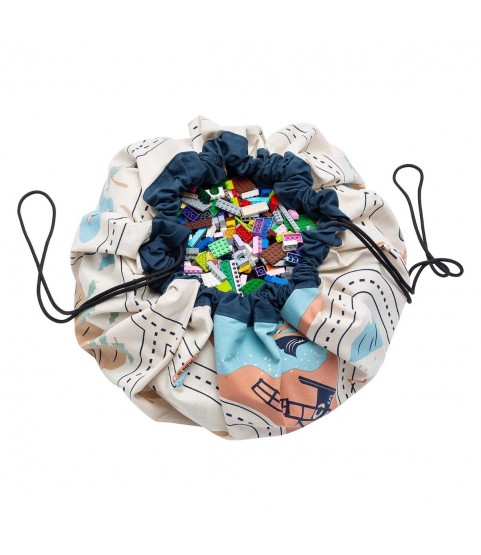 Play&Go Roadmap Toy Storage Bag (LA Roadmap)