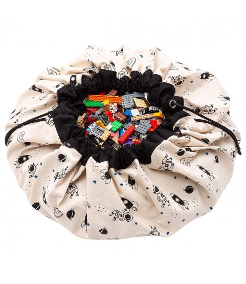 Play&Go Space Glow in the Dark Toy Storage Bag