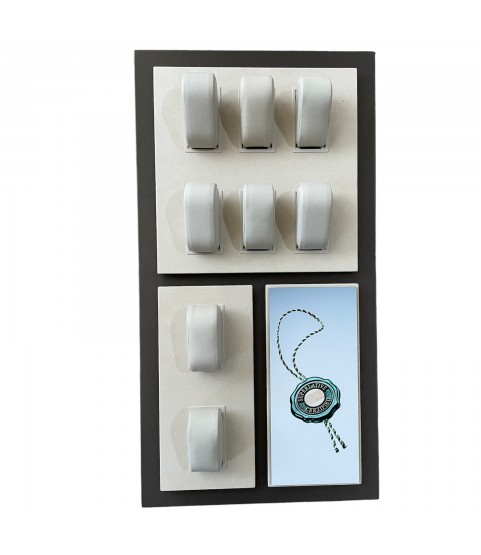 Presentation tray on Rolex for 8 watches for store display Presentation tray on Rolex for 8 watches for store display