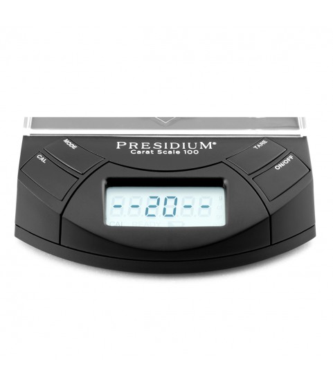 Presidium diamonds carat scale, up to 20 g, 100 ct, readability 0,002 g