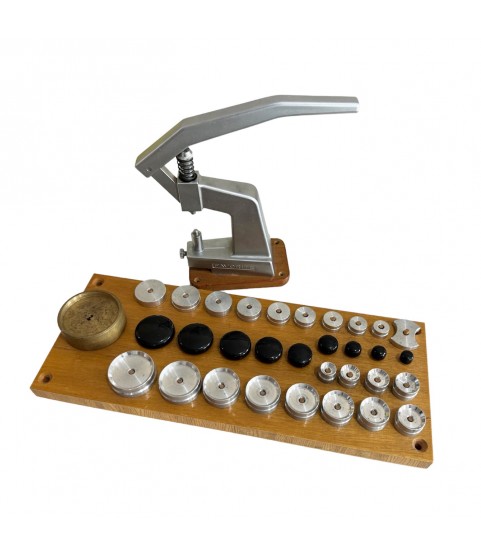 Rare Favorite 11001 press for fitting of unbreakable crystals with or without tension ring