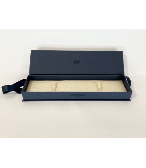 Raymond Weil blue watch box