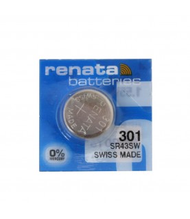 Renata 301 SR43SW watch coin battery 1.55 V