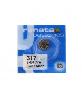 Renata 317 SR516SW watch coin battery 1.55V Renata 317 SR516SW watch coin battery 1.55V