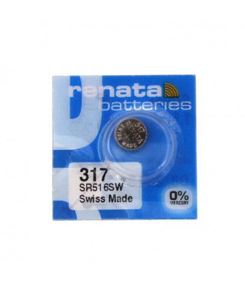 Renata 317 SR516SW watch coin battery 1.55V
