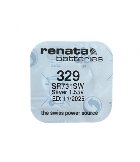 Renata 329 SR731SW watch coin battery 1.55 V