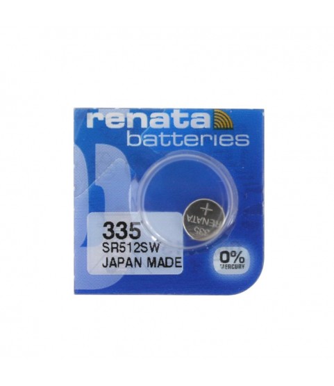 Renata 335 SR512SW watch coin battery 1.55V