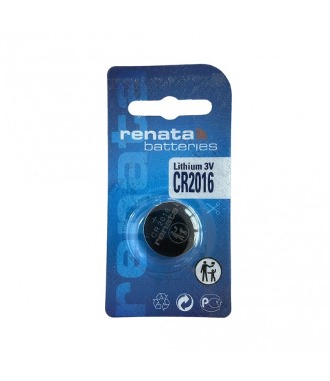 Renata CR2016 lithium battery 3V