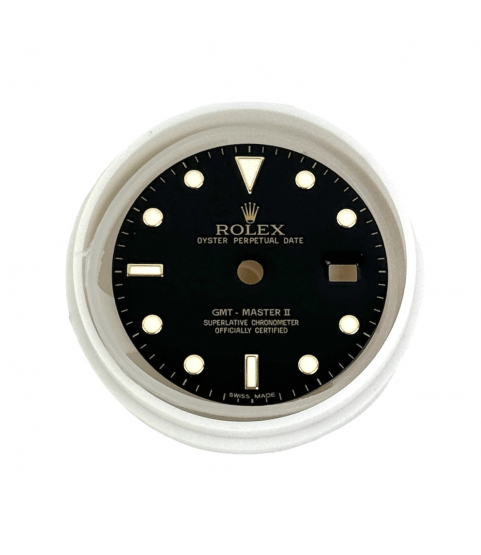 Rolex GMT Master II 16713 black dial part