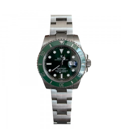 Rolex Submariner Hulk 116610LV stainless steel watch 40mm 2018