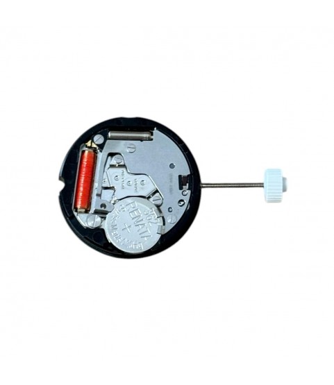 Ronda 585 quartz movement 8 3/4''' with date indication on 3 o'clock