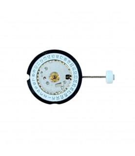 Ronda 585 quartz movement 8 3/4''' with date indication on 3 o'clock