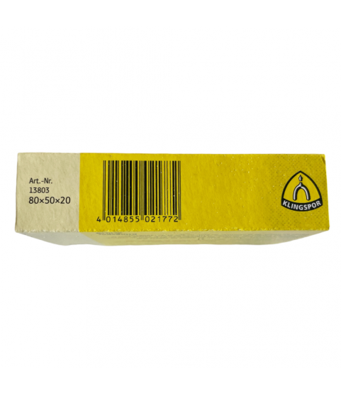 Klingspor Schleiffix universal cleaning block abrasive for metals, grain 240 Klingspor Schleiffix universal cleaning block abrasive for metals, grain 240