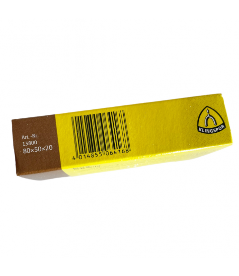 Klingspor Schleiffix universal cleaning block abrasive for metals, grit 30