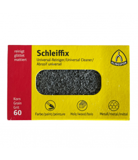Klingspor Schleiffix universal cleaning block abrasive for metals, grit 60