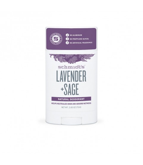 Schmidt’s Lavender Sage Natural Deodorant 75gr