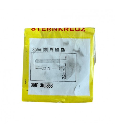 Seiko 310W50GN mineral crystal glass special flat (XMF) part XMF310853