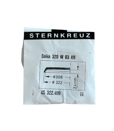 Seiko 320W03AN crystal glass part XS322409