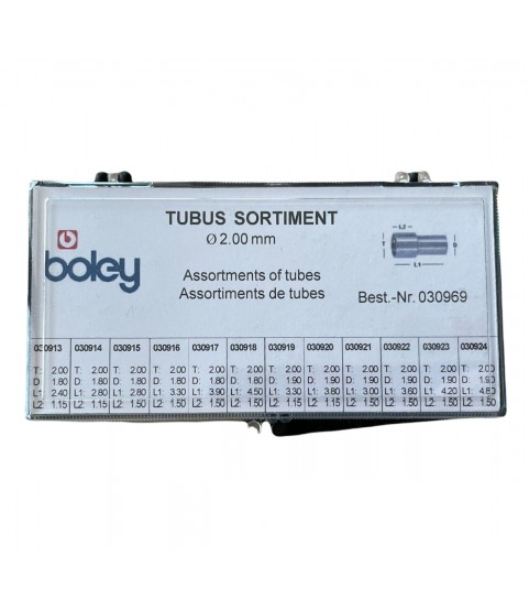 Set of 144 watch tubes 2.00 mm