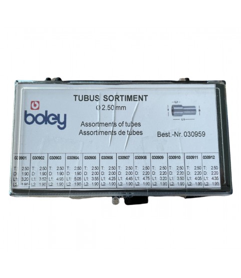 Set of 144 watch tubes 2.50 mm