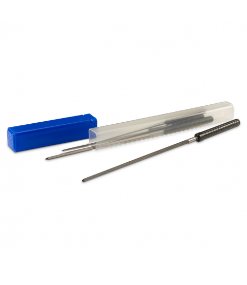Set of cutting broaches, 6 pcs. Ø 0.7 - 3.0 mm