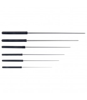 Set of cutting broaches, 6 pcs. Ø 1.2 - 3.0 mm