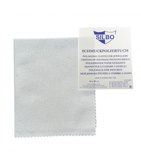 Silbo polishing cotton cloth for gold and silver jewellery
