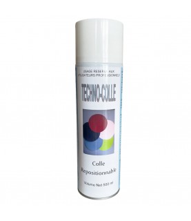 Spray adhesive TECNO-COLLE for emery paper on lapping-wheels 500 ml