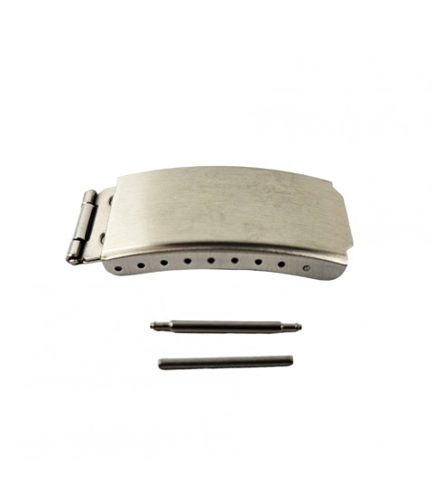 Stainless steel folding clasp for metal bracelets 16 mm