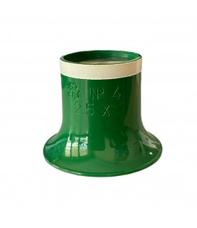 Sternkreuz watchmakers green eyeglass loupe N° 4 (2,5x) with white ring