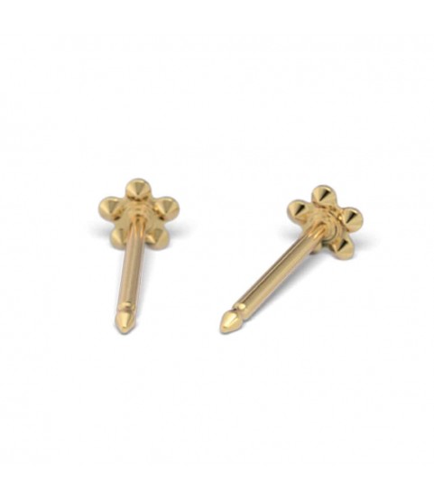 Studex Gold-Plated Baby Daisy Crystal Earrings, 3mm, 7581-6004 Studex Gold-Plated Baby Daisy Crystal Earrings, 3mm, 7581-6004