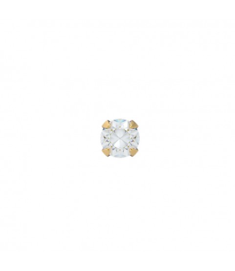 Studex Gold-Plated Baby Tiffany with cubic zircon Earrings, 4mm, 7521-0100 Studex Gold-Plated Baby Tiffany with cubic zircon Earrings, 4mm, 7521-0100