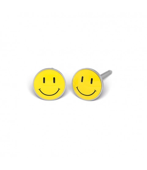 Studex Happy Face (Smiley) Earrings, 5mm, 7512-0604