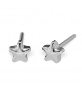 Studex silver (steel) 4mm Star Earrings 7512-0501 Studex silver (steel) 4mm Star Earrings 7512-0501