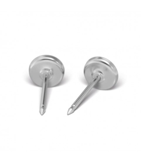 Studex Silver Teddy Bear Motif Earrings, 5mm, 7512-0656 Studex Silver Teddy Bear Motif Earrings, 5mm, 7512-0656