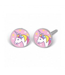 Studex stainless steel Unicorn earrings for kids ear-studs 7512-0654